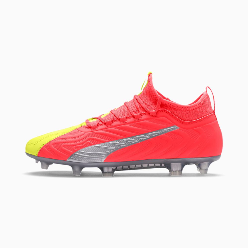 Puma ONE 20.3 OSG FG/AG Férfi Focicipő - Sárga/Titán ( Hungary - HIQUO7145 )
